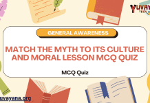 Match the Myth to Its Culture and Moral Lesson MCQ Quiz
