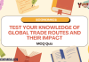 Test Your Knowledge of Global Trade Routes and Their Impact MCQ Quiz